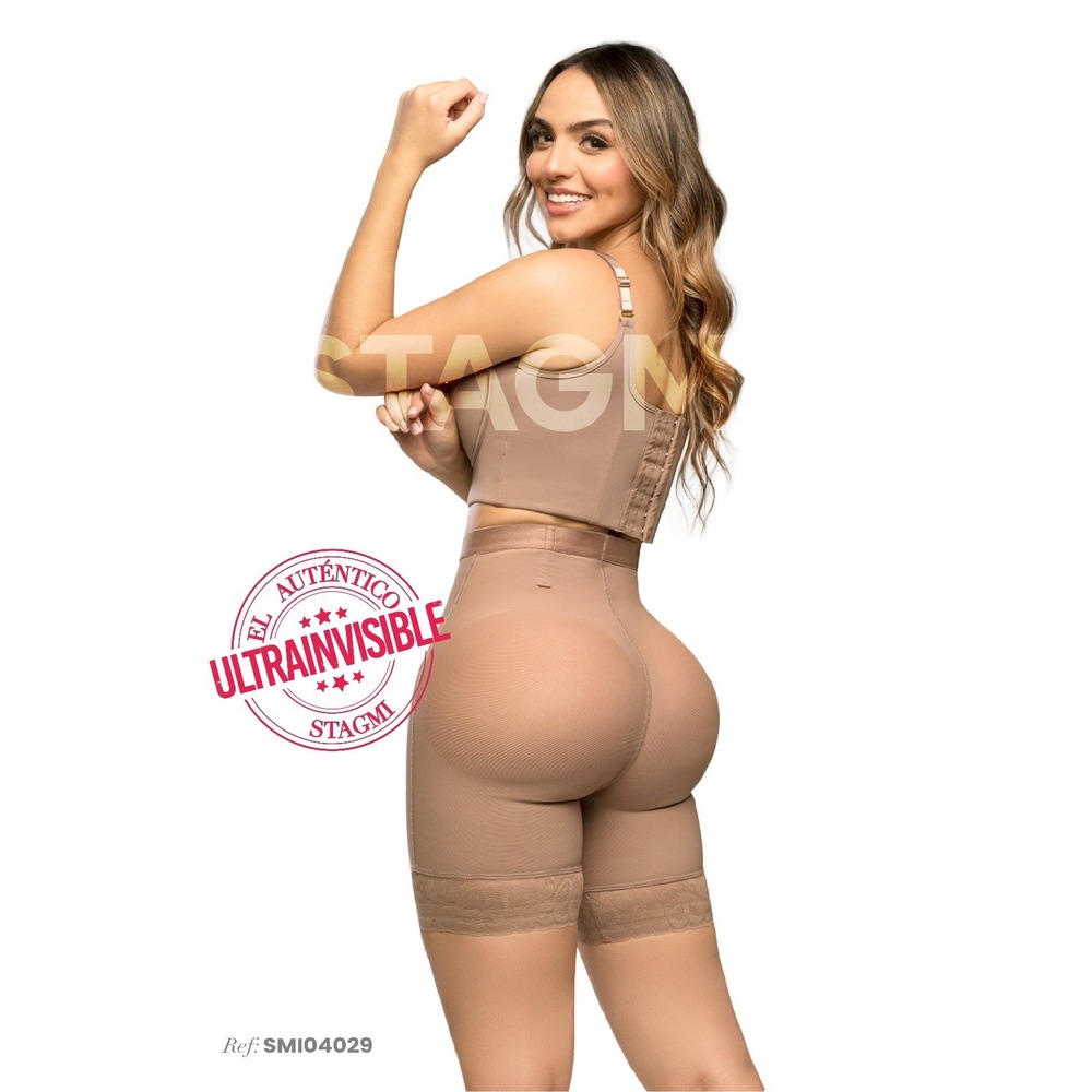 Fantastica HalfLeg Faja Invisible Best Shaper Panty + Thong Colombian BBL Stagmi